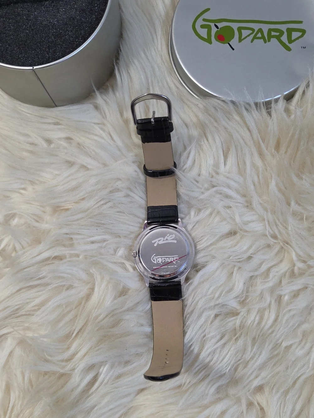 Michael Godard Rose Roulette Rio Casino Watch NEW Unworn w/ Tin